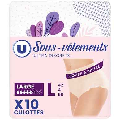 Sous vetement hotsell femme super u