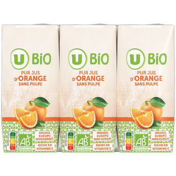 Image de U BIO
Pur jus d'orange