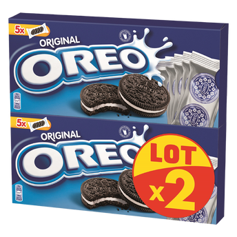 Image de Biscuits fourrés à la vanille OREO - 2 paquets de