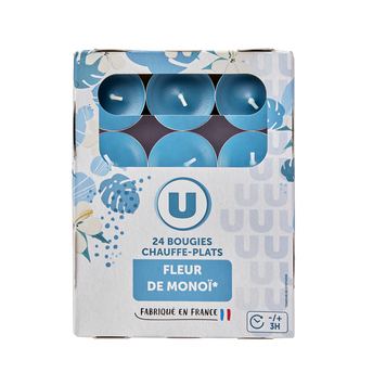 Image de U
Bougie chauffe plat Parfum fleur monoï