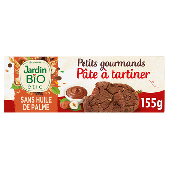 Image de Gâteaux Petits gourmands à la pâte à tartiner bio JARDIN BIO, paquet de