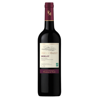 Image de Vin Rouge Pays d'Oc IGP, Vin rouge, Roche Mazet merlot