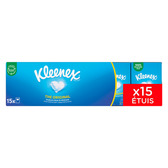 Image de Mouchoirs en papier Original KLEENEX, 15 mini