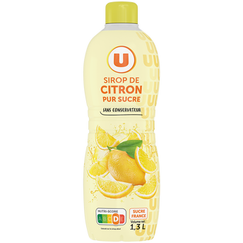 Image de U
Sirop de citron bidon de