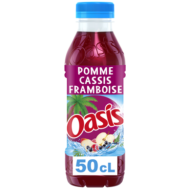 Oasis pomme cassis framboise Pet 50cl - 12 bouteilles