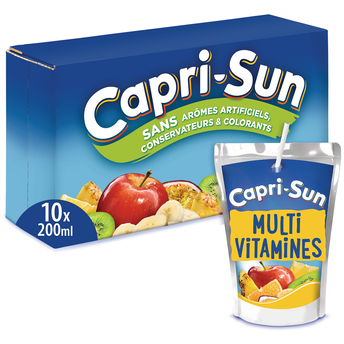 Image de Boisson aux fruits CAPRI SUN Multivitamine - Pack Poches