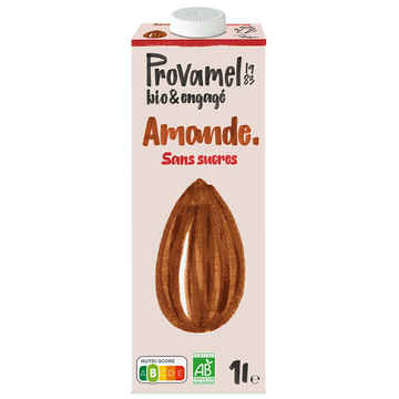 Provamel Amande Sans Sucres Bio Provamel 1l