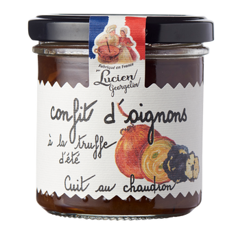 Image de Confit d'oignons à la truffe d'été LUCIEN GEORGELIN, pot de