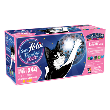 Felix Felix Tendres Effilés En Sauce Campagne 44x85g