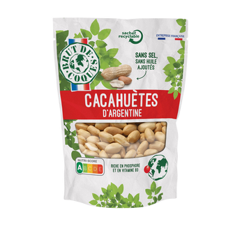 Image de Cacahuètes grillées sans sel, sachet
