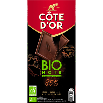 Image de Chocolat noir 85% Bio COTE D'OR - Tablette de