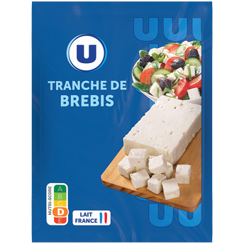 Image de U
Fromage brebis U tranche
