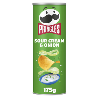 Image de Chips tuiles Crème et Oignon PRINGLES - Boîte de