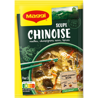 Image de Soupe chinoise déshdratée champignons noirs MAGGI