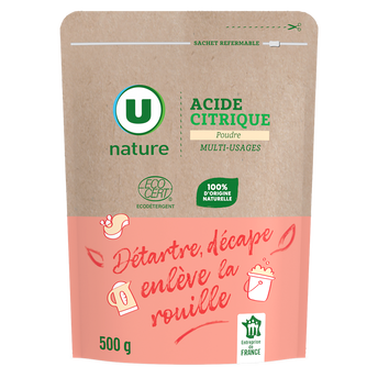 Image de U NATURE
Acide citrique sachet