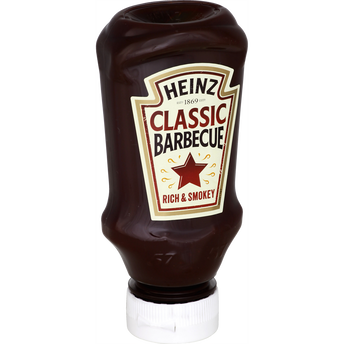 Image de Sauce barbecue classic HEINZ, flacon souple de