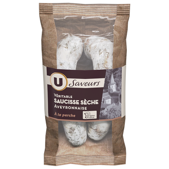 Image de U SAVEURS
Véritable Saucisse sèche Aveyronnaise à la perche