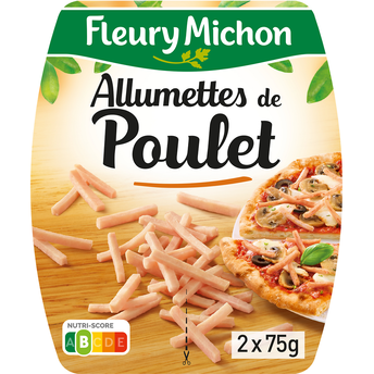 Image de Allumettes de poulet FLEURY MICHON 2x75g