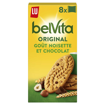 Image de Biscuits chocolat et noisette BELVITA - Paquet de