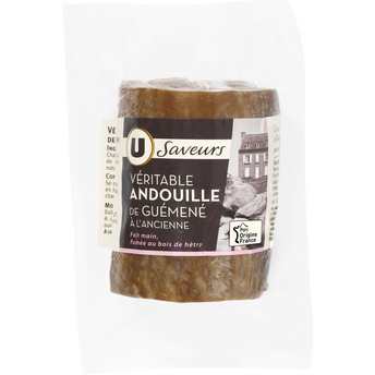 Image de U SAVEURS
Véritable Andouille de Guéméné à l'ancienne - 270g 270 g
