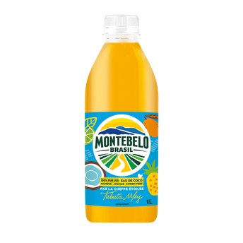 Image de Jus multifruit eau de coco mangue MONTEBELO BRASIL