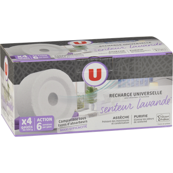 Image de U
Recharges galet 500 gr parfum lavande pack de