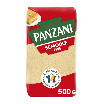 Image de Semoule de blé fine PANZANI
