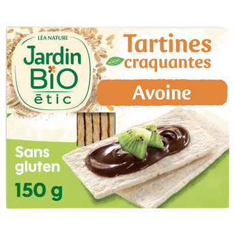 Image de Tartines craquantes à l'avoine et riz bio JARDIN BIO