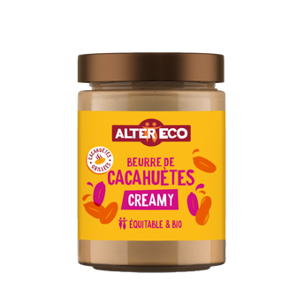 Image de Beurre de cacahuètes nature bio ALTER ECO