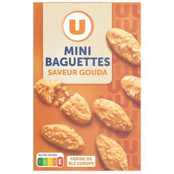 Image de U
Crackers salés saveur gouda