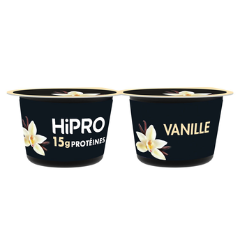 Image de Yaourt vanille protéiné 0%mg HIPRO