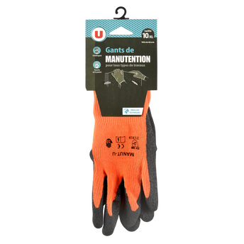 Image de U
Gants manutension/mécanicien tricoté polyester taille