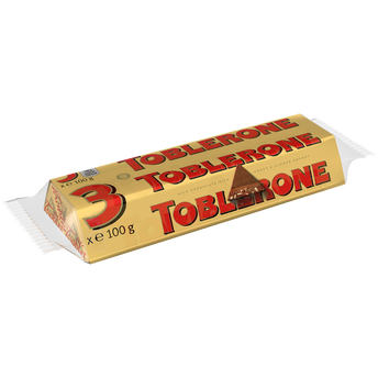 Image de Chocolat barres Toblerone lait 3x100g - Paquet de
