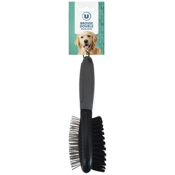 Image de U
Brosse double face pour chien