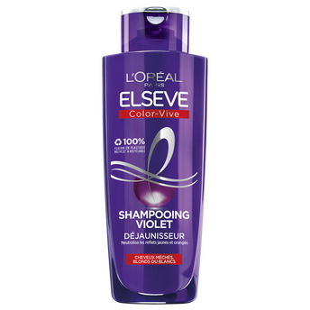 Image de Shampooing Violet Déjaunisseur Color Vive L'OREAL PARIS ELSEVE Flacon200