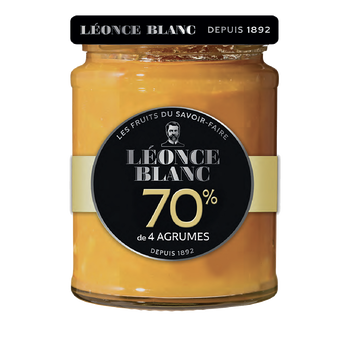 Image de Confiture aux 4 agrumes 70% LEONCE BLANC