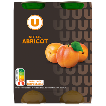 Image de U
Nectar d'abricot 4 bouteilles de