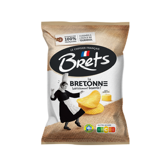 Image de Chips saveur beurre et sel de Guérande BRET'S
