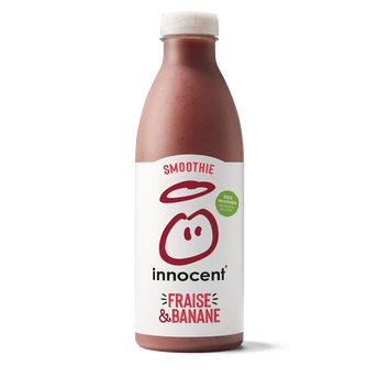 Image de Smoothie fraise, banane INNOCENT, bouteille en plastique de