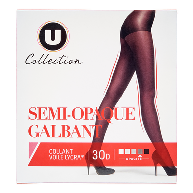 Collant Well Opaque Satiné Taille 3/4 - Vert, Taille 42-44, Neuf Avec étiquettes