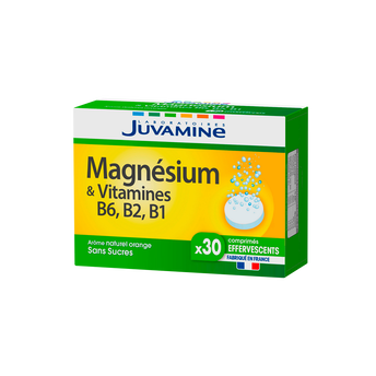 Image de Magnésium & vitamines B6,B2,B1, JUVAMINE, x30 comprimés