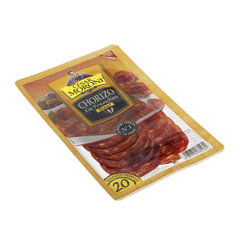 Image de Chorizo doux MORONI, 20 grandes tranches