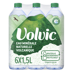 Eau Minerale Naturelle Volvic 6x1 5l Super U Hyper U U Express