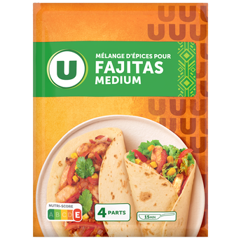 Image de U
Mélanges épices pour fajitas  sachet