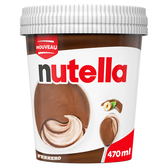Image de Crème glacée NUTELLA - pot de