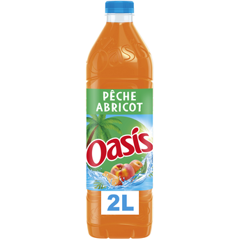 Image de Boisson aux fruits Pêche Abricot OASIS - la bouteille de