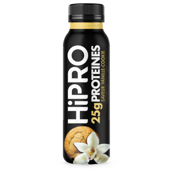Image de Yaourt à boire vanille cookie protéinée 0%mg HIPRO