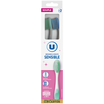 Image de U
Brosse à Dent sensible souple