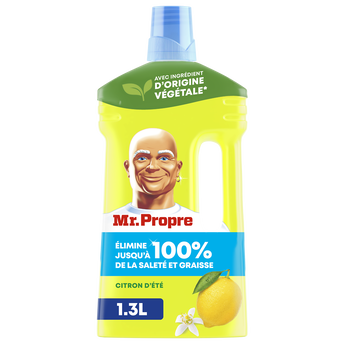 Image de Nettoyant multi-usages liquide sol citron d'été MR PROPRE