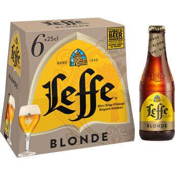 Image de Bière blonde LEFFE, 6,6° - bouteille